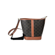 Celine Small Bucket Triomphe Canvas Bag